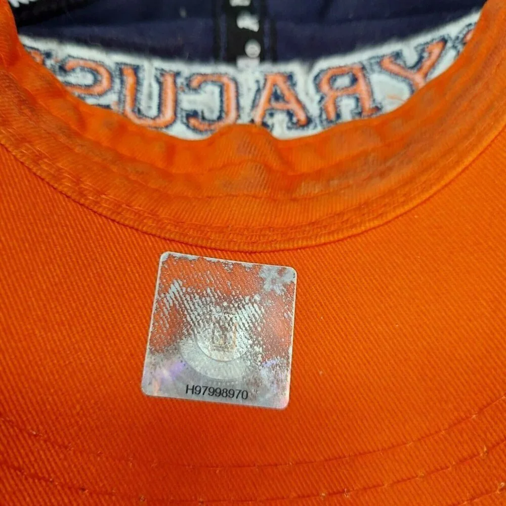 Syracuse University Blue Orange Adjustable Hat NCAA 1870 Logo Cap College